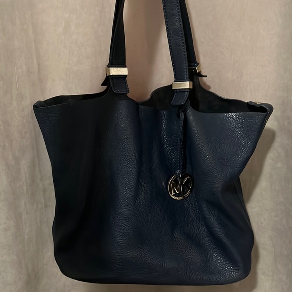 Michael Kors tote bag navy - Picture 1 of 5